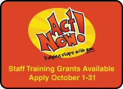 Staff training grants available - apply October 1-31 Staff training grants available - apply October 1-31