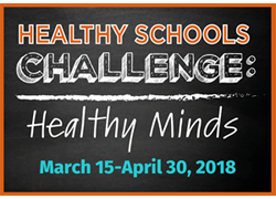 Healthy Schools Challenge: Healthy Minds logo Healthy Schools Challenge: Healthy Minds logo