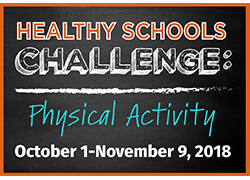 Healthy Schools Challenge: Physical Activity logo Healthy Schools Challenge: Physical Activity logo