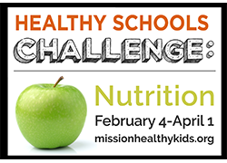 Healthy Schools Challenge: Nutrition logo Healthy Schools Challenge: Nutrition logo
