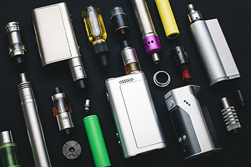 Various vaping devices